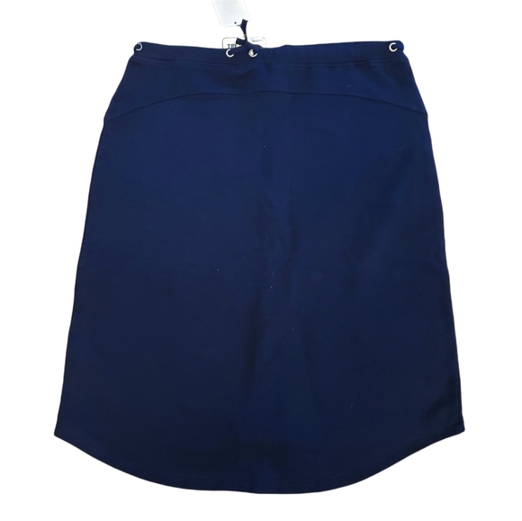 Syracuse Orangemen Cheer Skirt Womens XL Navy Orange Drawstring Embroidere Logo - Picture 2 of 8